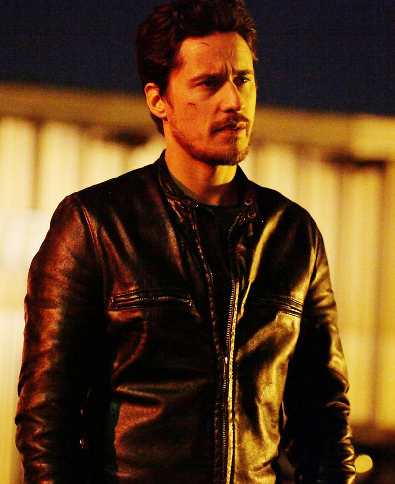 Queen of The South Peter Gadiot Motorcycle Leather Jacket Queen of The South Peter Gadiot Motorcycle Leather Jacket - Image 6