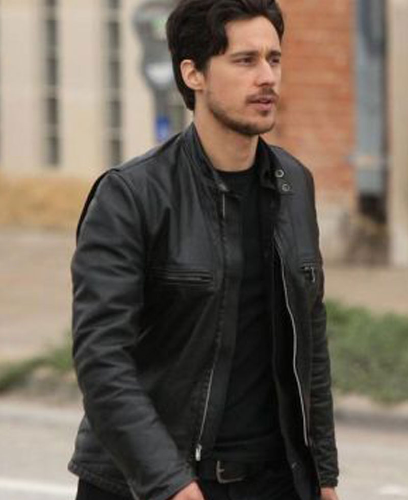 Queen of The South Peter Gadiot Motorcycle Leather Jacket Queen of The South Peter Gadiot Motorcycle Leather Jacket - Image 2