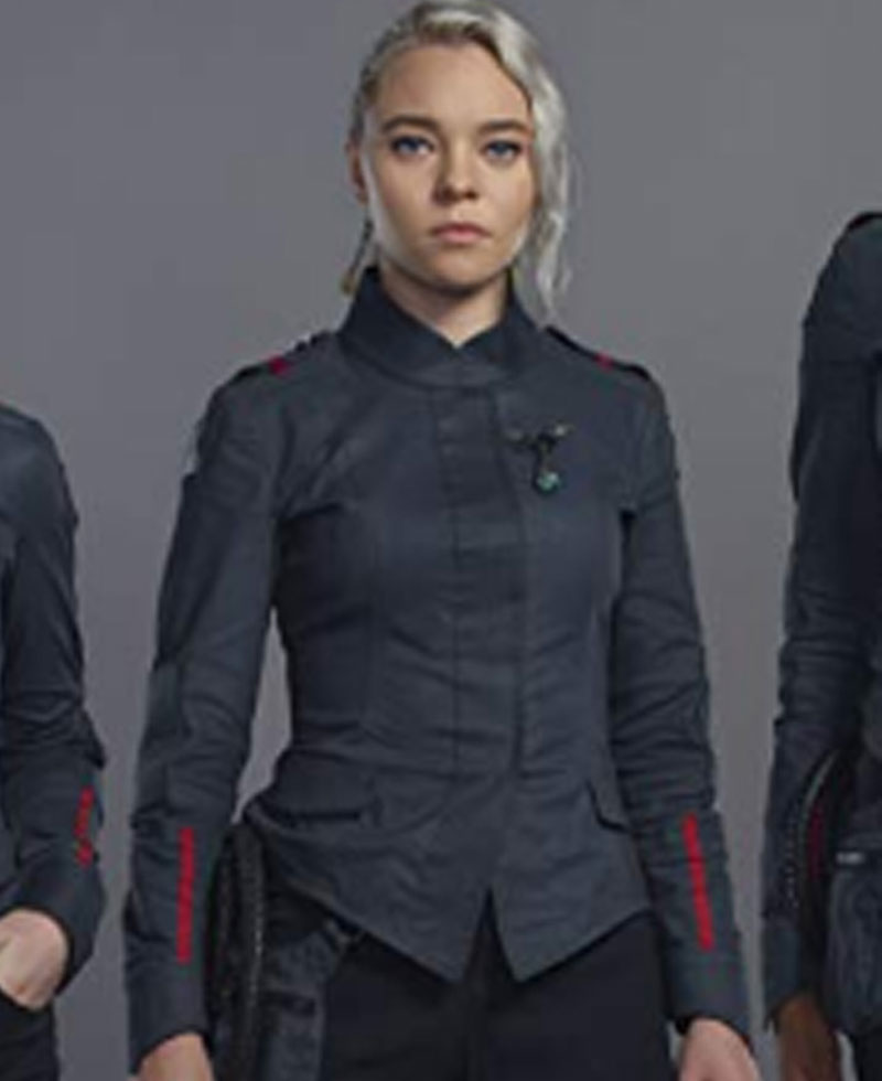 Motherland Fort Salem Taylor Hickson Blue Jacket Motherland Fort Salem Taylor Hickson Blue Jacket