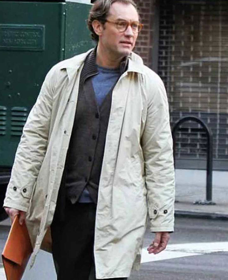 Jude Law A Rainy Day in New York Cotton Coat Jude Law A Rainy Day in New York Cotton Coat