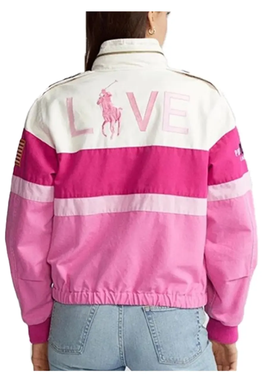 Ralph Lauren Pink Polo Jacket Ralph Lauren Pink Polo Jacket - Image 2