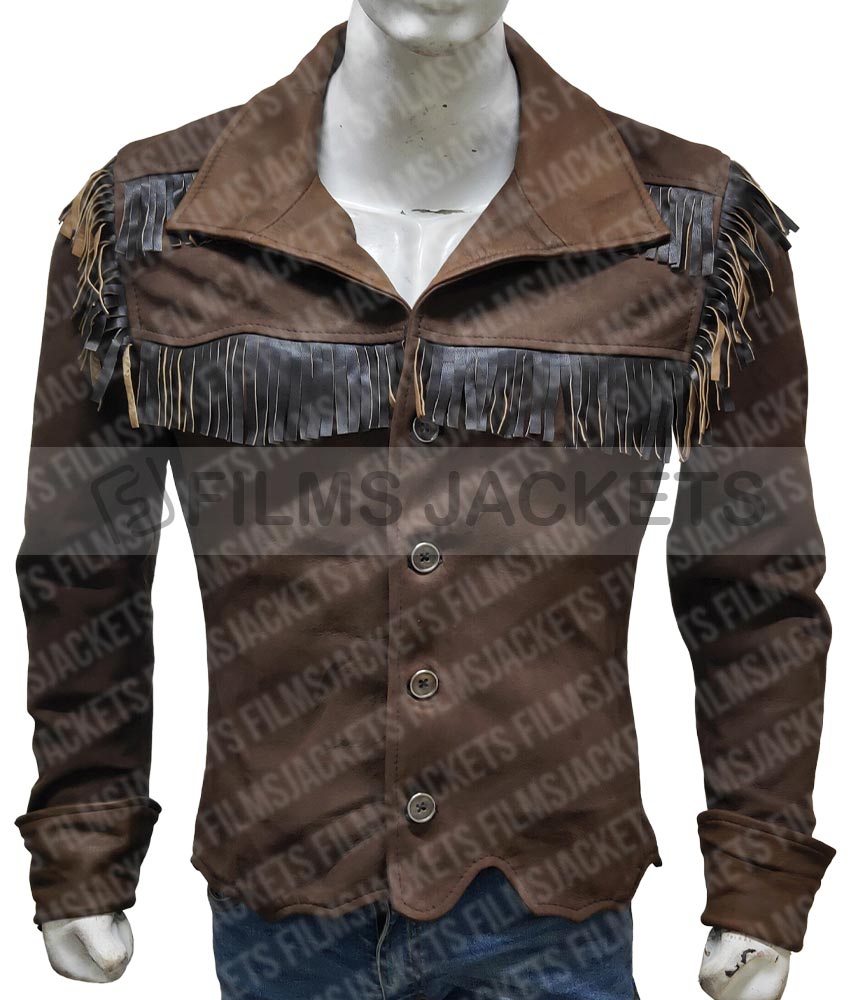 Red Dead Redemption 2 Arthur Morgan Fringe Leather Jacket fringe jacket red