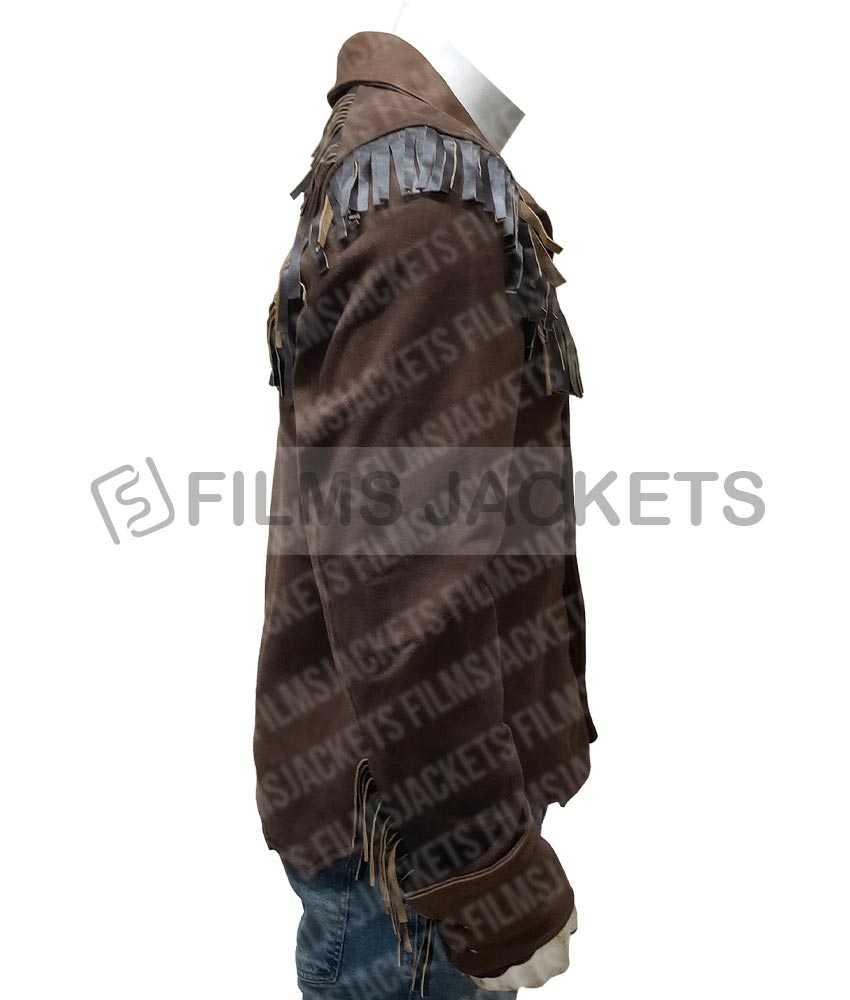 Red Dead Redemption 2 Arthur Morgan Fringe Leather Jacket red leather fringe jacket