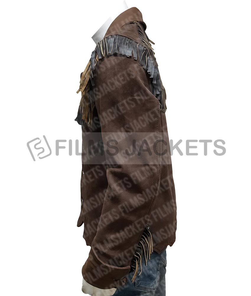 Red Dead Redemption 2 Arthur Morgan Fringe Leather Jacket arthur morgan winter jacket