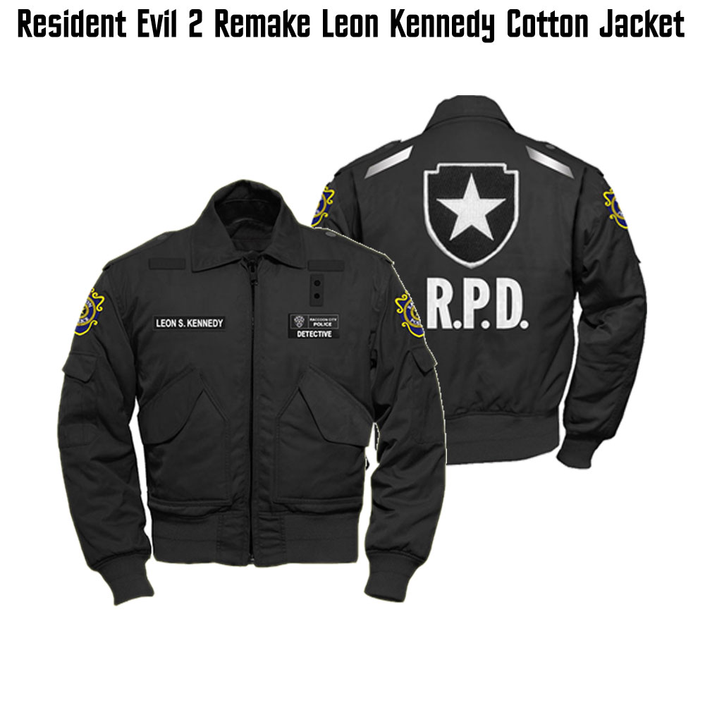 Leon Kennedy Resident Evil 2 Remake Jacket leon kennedy jacket