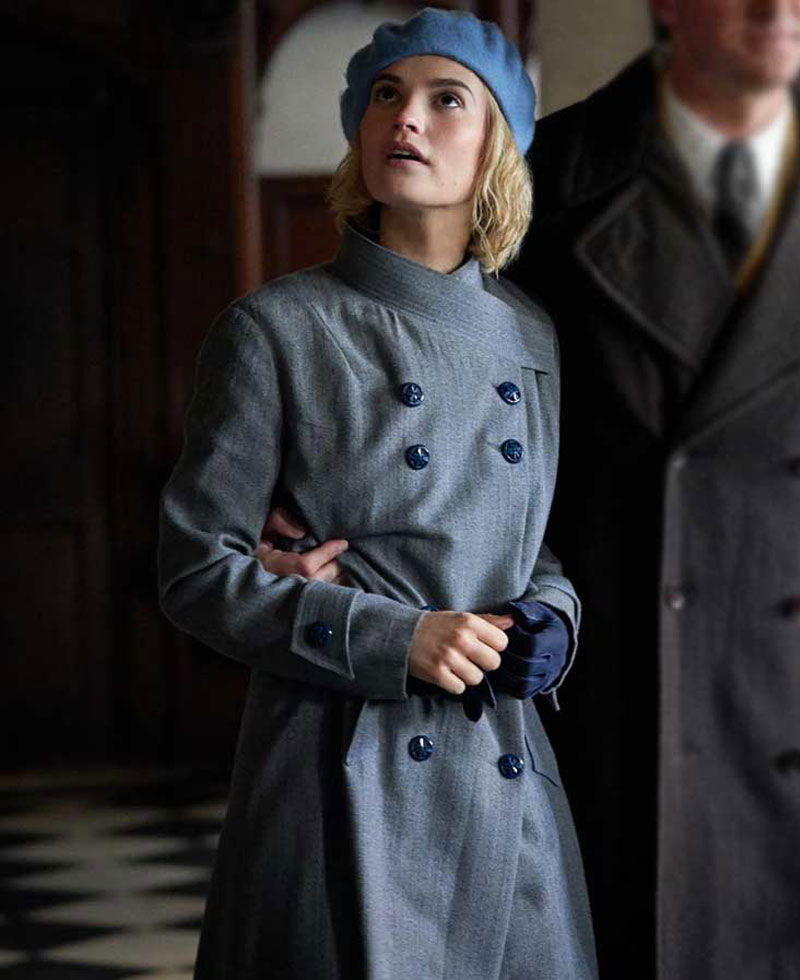 Rebecca Lily James Grey Coat Rebecca Lily James Grey Coat
