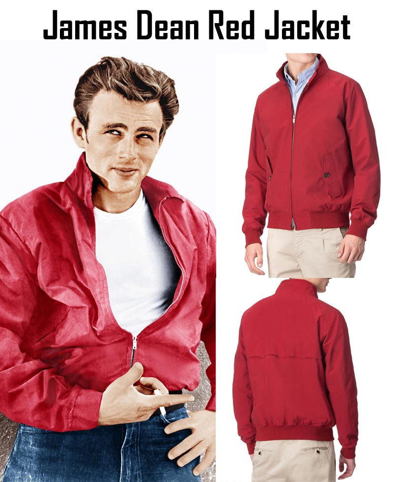Rebel Without a Cause James Dean Red Jacket Rebel Without a Cause James Dean Red Jacket - Image 3