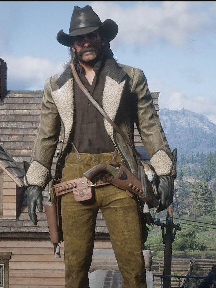 Red Dead Redemption 2 Cougar Cutaway Coat cougar cutaway coat