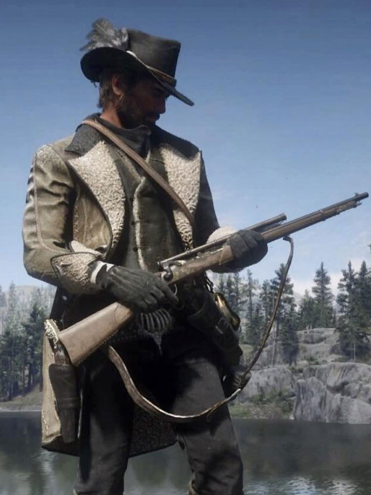 Red Dead Redemption 2 Cougar Cutaway Coat cougar coat