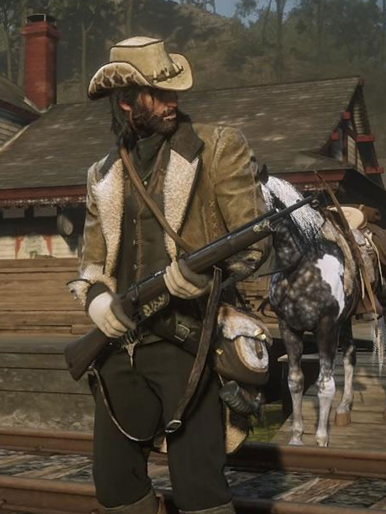 Red Dead Redemption 2 Cougar Cutaway Coat rdr2 cougar cutaway coat