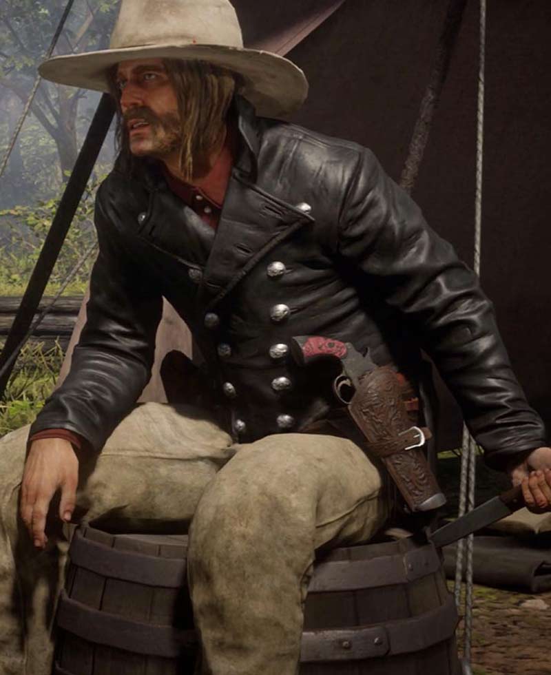 Red Dead Redemption 2 Micah Bell Coat red dead redemption 2 micah leather coat