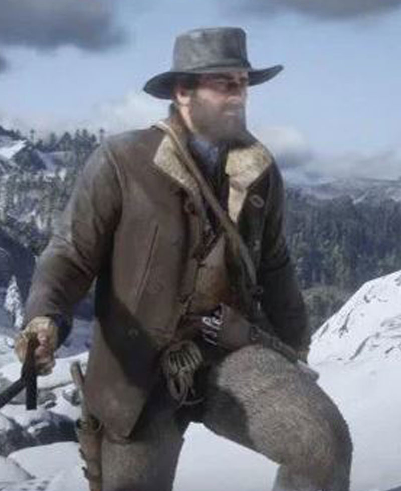 Red Dead Redemption 2 Scout Leather Jacket leather scout jacket