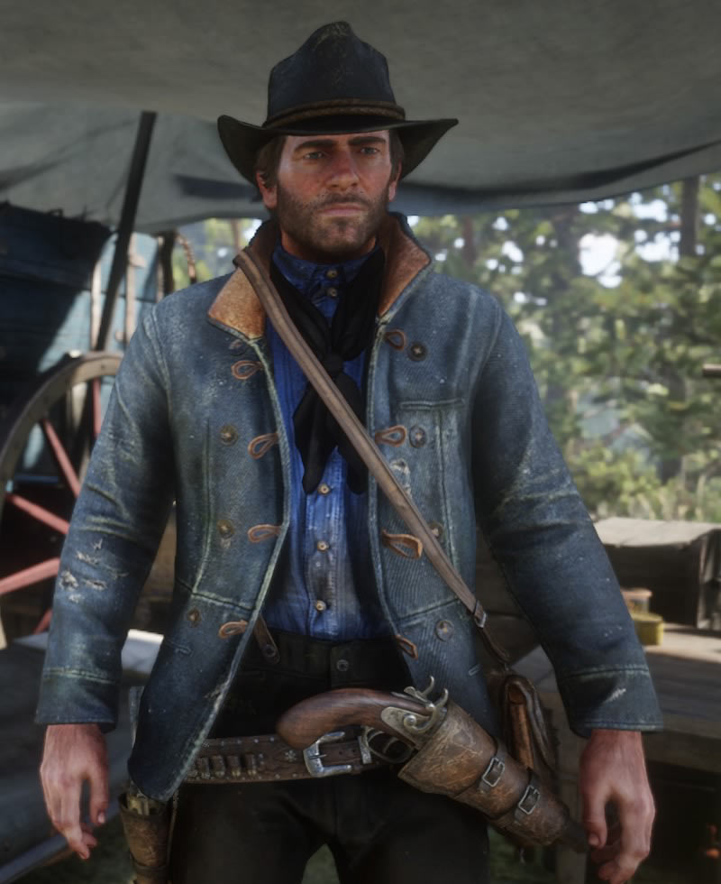 Red Dead Redemption 2 Pearson Denim Scout Jacket rdr2 denim scout jacket