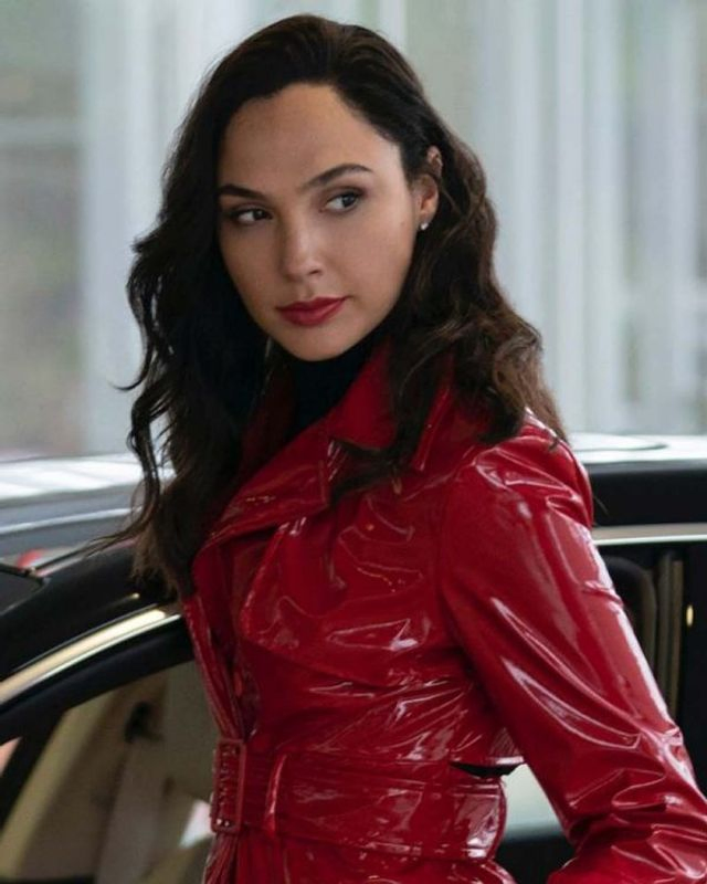 Red Notice The Bishop Red Leather Coat Red Notice The Bishop Red Leather Coat