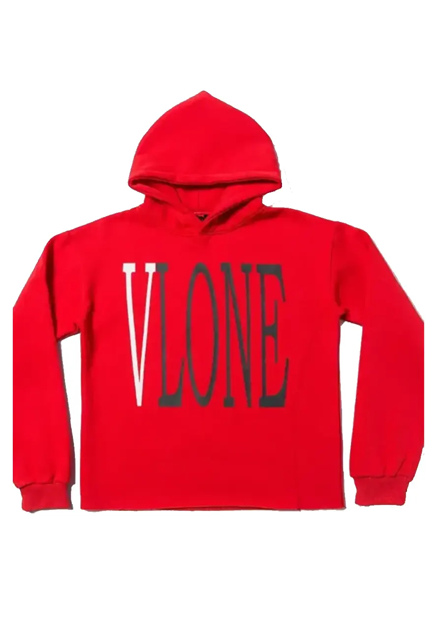 Red Vlone Hoodie Red Vlone Hoodie