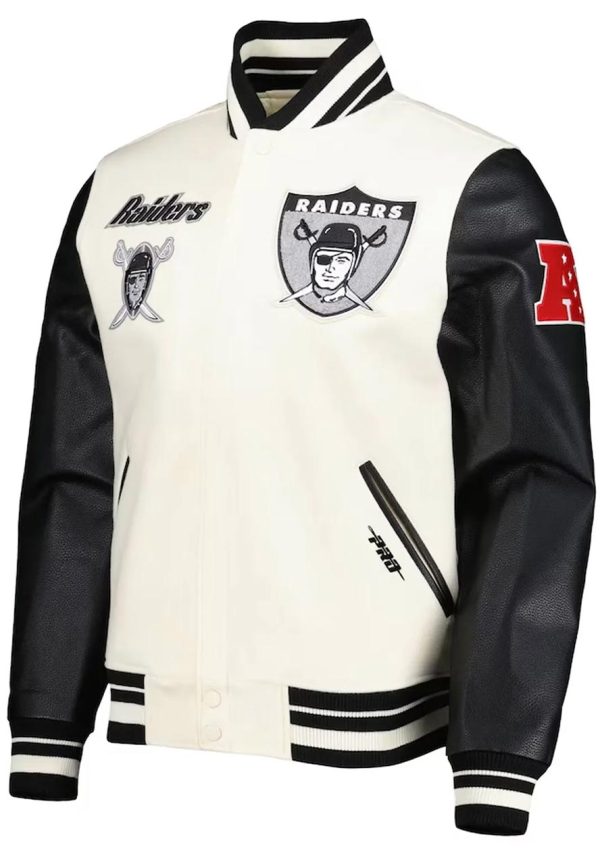 Retro Las Vegas Raiders Varsity Jacket