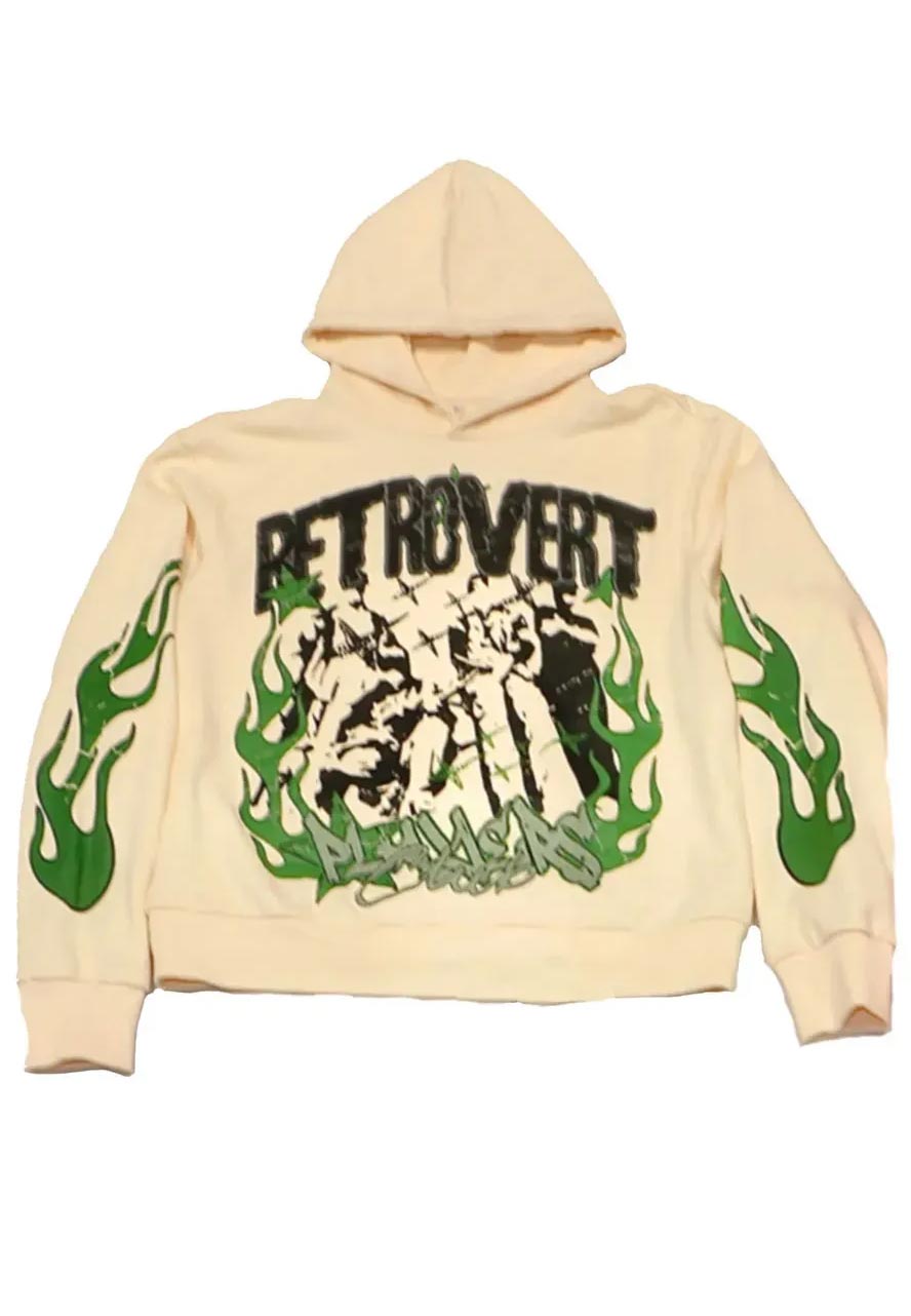 Retrovert Flame Hoodie Retrovert Flame Hoodie