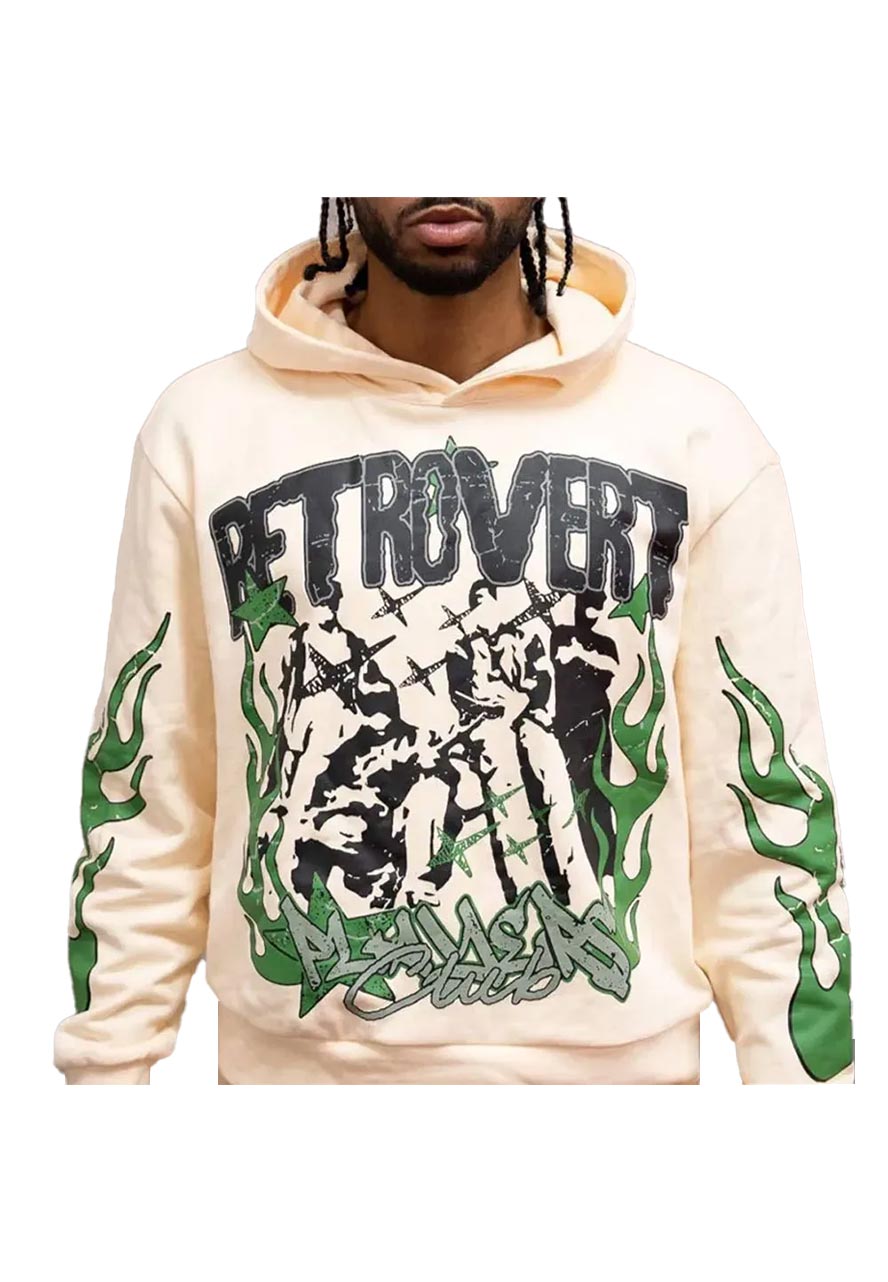 Retrovert Flame Hoodie Retrovert Flame Hoodie - Image 3