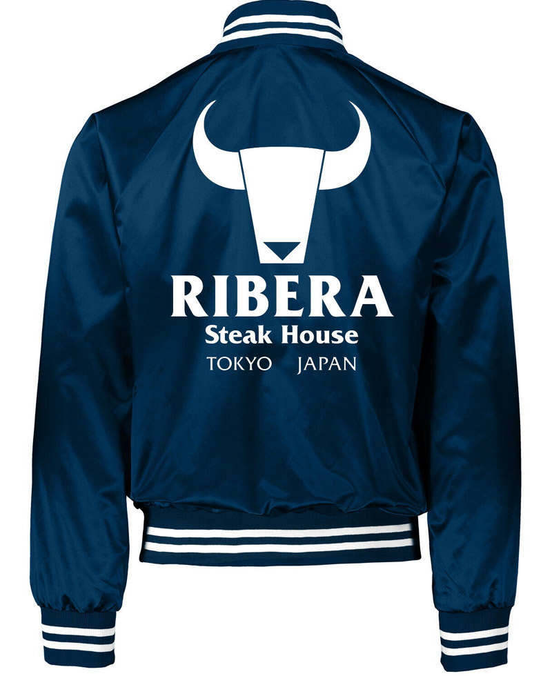 Ribera Wrestling Black Satin Jacket Ribera Wrestling Black Satin Jacket - Image 4