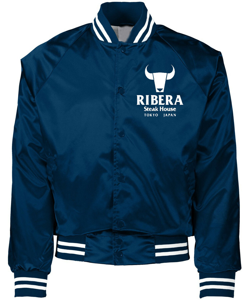 Ribera Wrestling Black Satin Jacket Ribera Wrestling Black Satin Jacket - Image 5