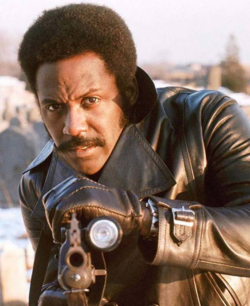 Richard Roundtree Shaft 1971 Movie Leather Jacket Richard Roundtree Shaft 1971 Movie Leather Jacket - Image 3