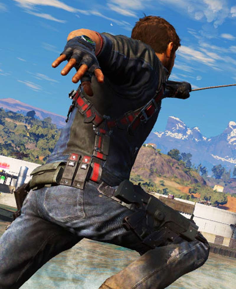 Just Cause 3 Rico Rodriguez Leather Jacket Just Cause 3 Rico Rodriguez Leather Jacket - Image 3
