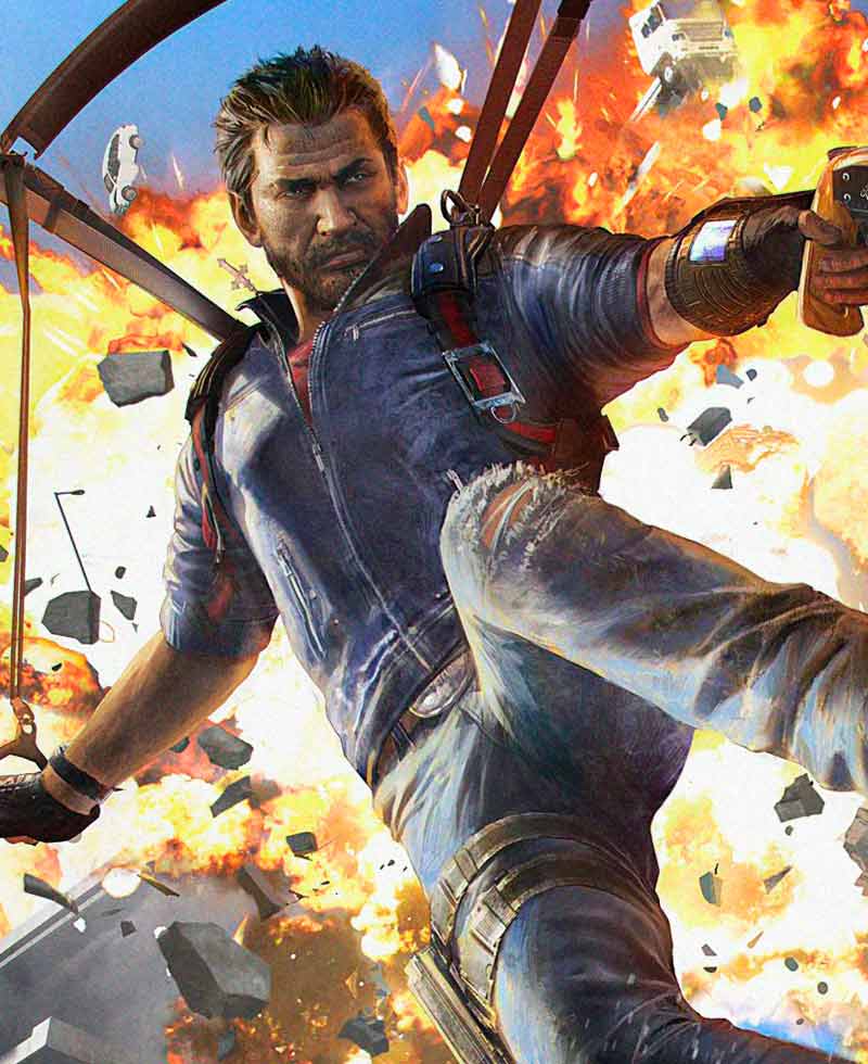 Just Cause 3 Rico Rodriguez Leather Jacket Just Cause 3 Rico Rodriguez Leather Jacket - Image 2