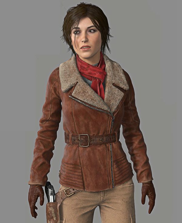 tomb raider shearling jacket