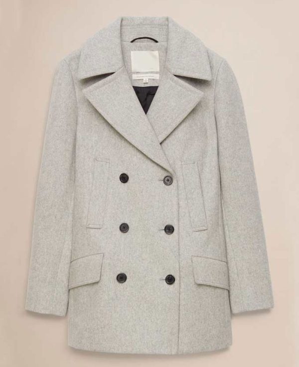 Riverdale S02 Lili Reinhart Wool Peacoat