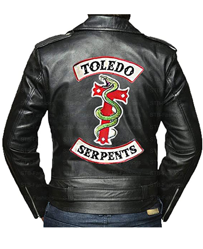 Toledo Serpents Riverdale Motorcycle Jacket Toledo Serpents Riverdale Motorcycle Jacket - Image 2