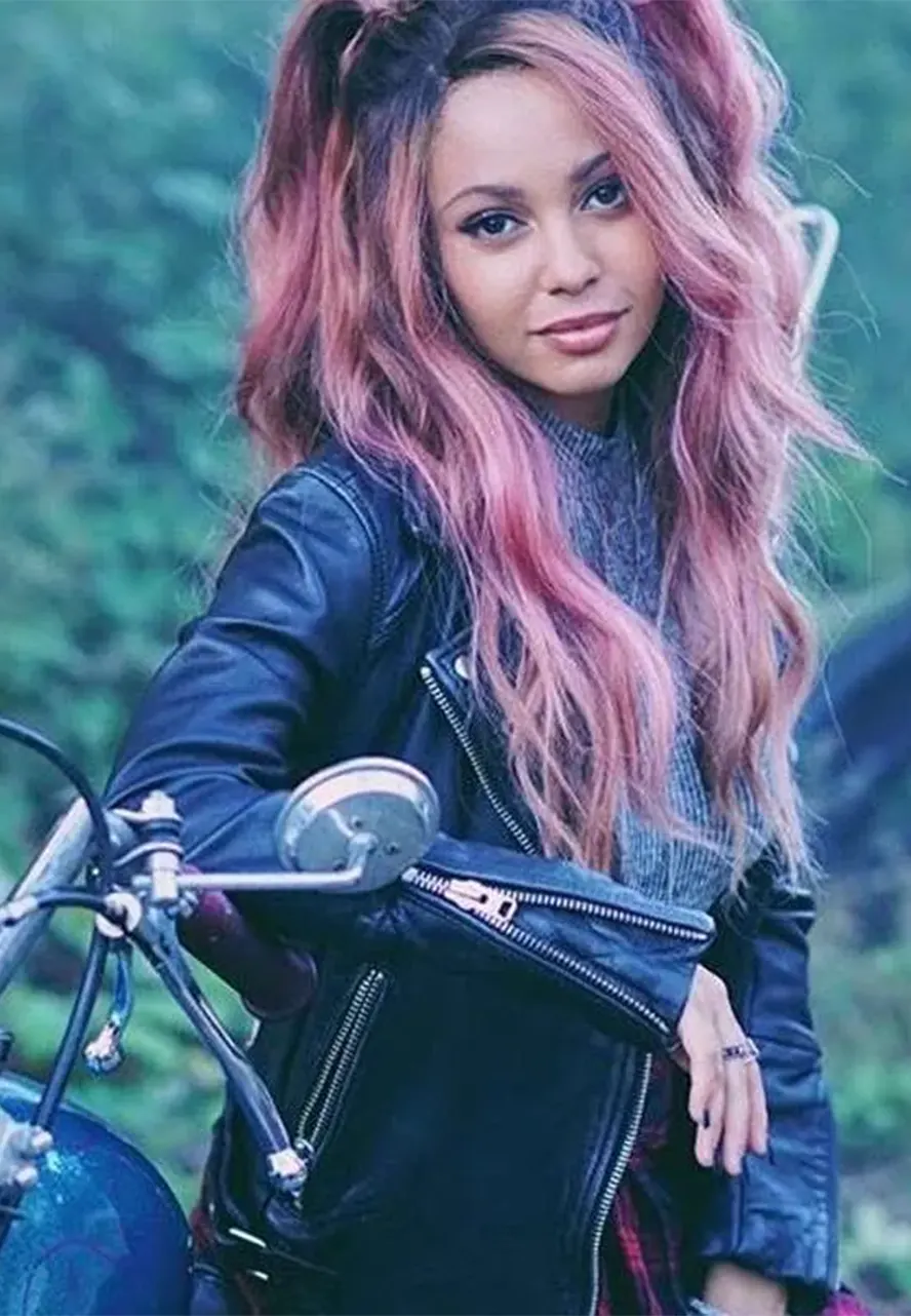 Vanessa Morgan Riverdale S05 Leather Jacket Vanessa Morgan Riverdale S05 Leather Jacket - Image 4