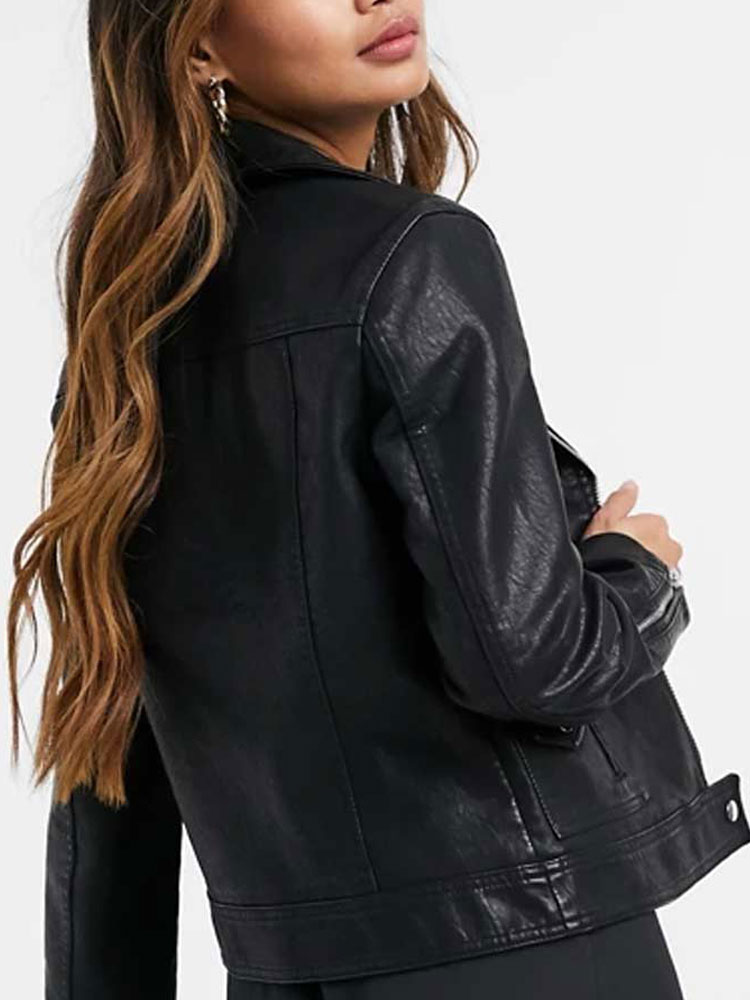 Vanessa Morgan Riverdale S05 Leather Jacket Vanessa Morgan Riverdale S05 Leather Jacket - Image 2