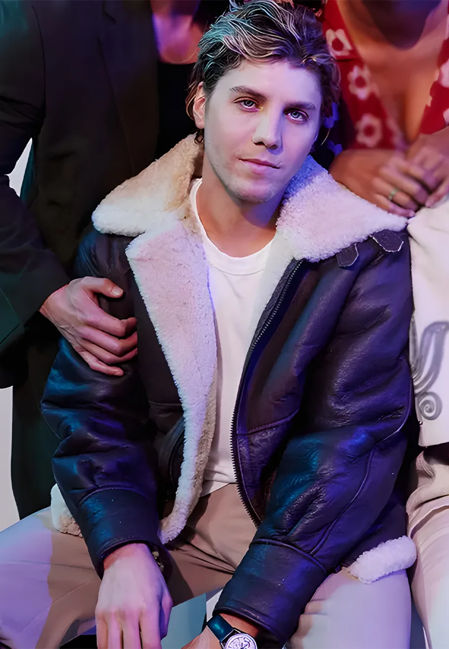 Road House 2024 Billy Shearling Leather Jacket Road House 2024 Billy Shearling Leather Jacket