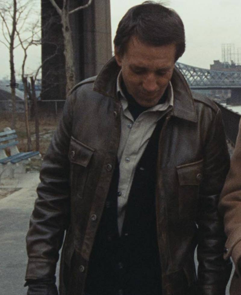 Roy Scheider Seven Ups Brown Leather Jacket Roy Scheider Seven Ups Brown Leather Jacket - Image 2