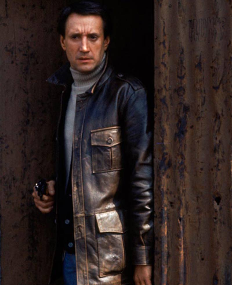 Roy Scheider Seven Ups Brown Leather Jacket Roy Scheider Seven Ups Brown Leather Jacket