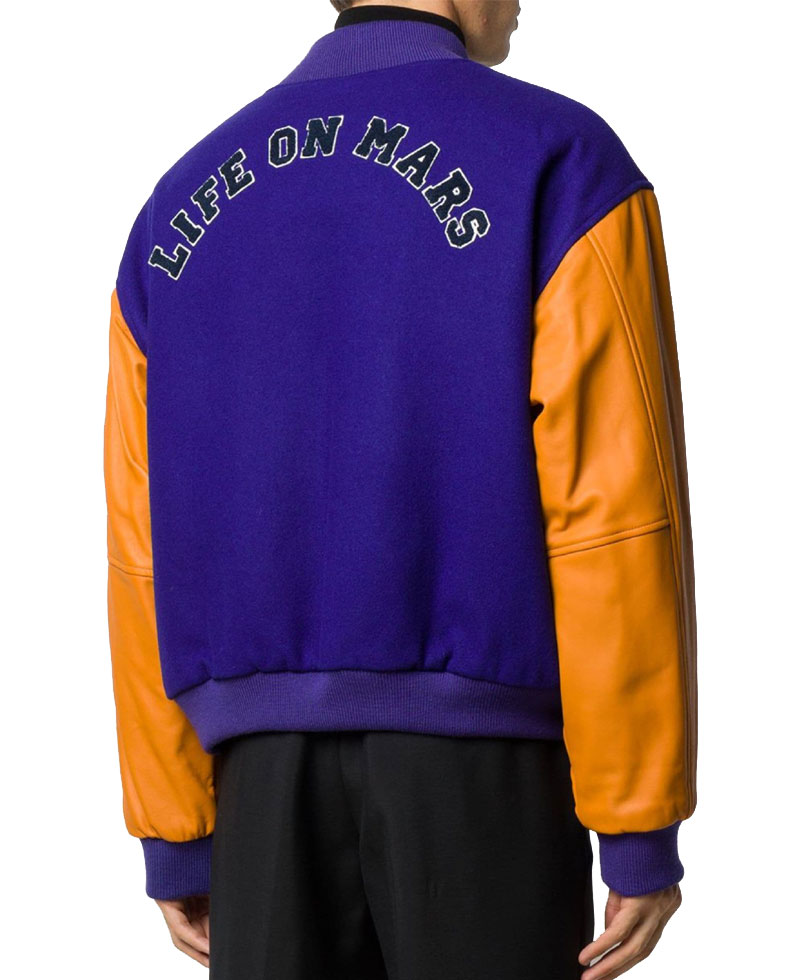 Life on Mars RS Letterman Varsity Jacket Life on Mars RS Letterman Varsity Jacket - Image 2