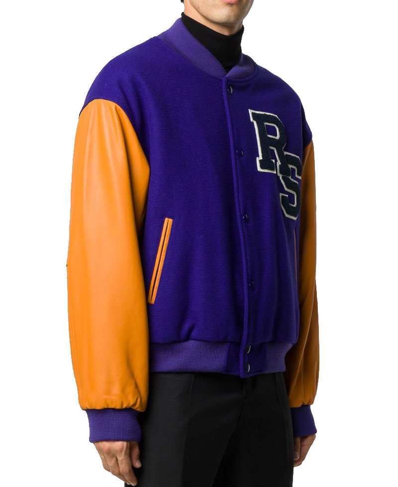 Life on Mars RS Letterman Varsity Jacket Life on Mars RS Letterman Varsity Jacket - Image 4