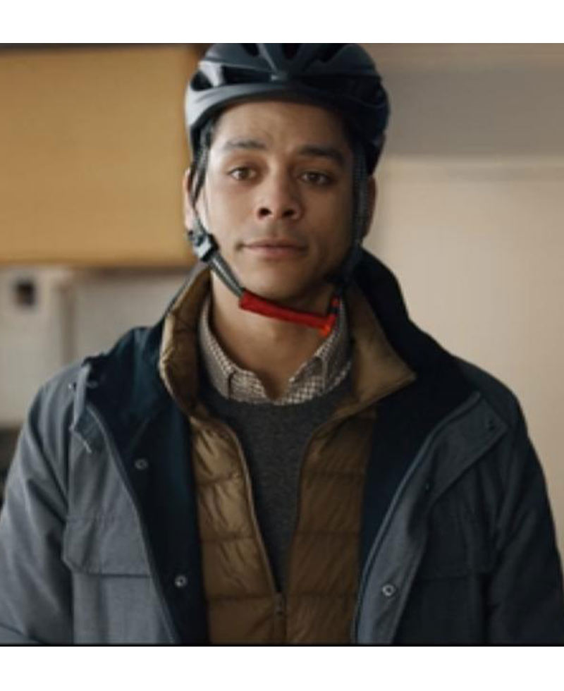 Russian Doll Charlie Barnett Grey Jacket Russian Doll Charlie Barnett Grey Jacket - Image 2