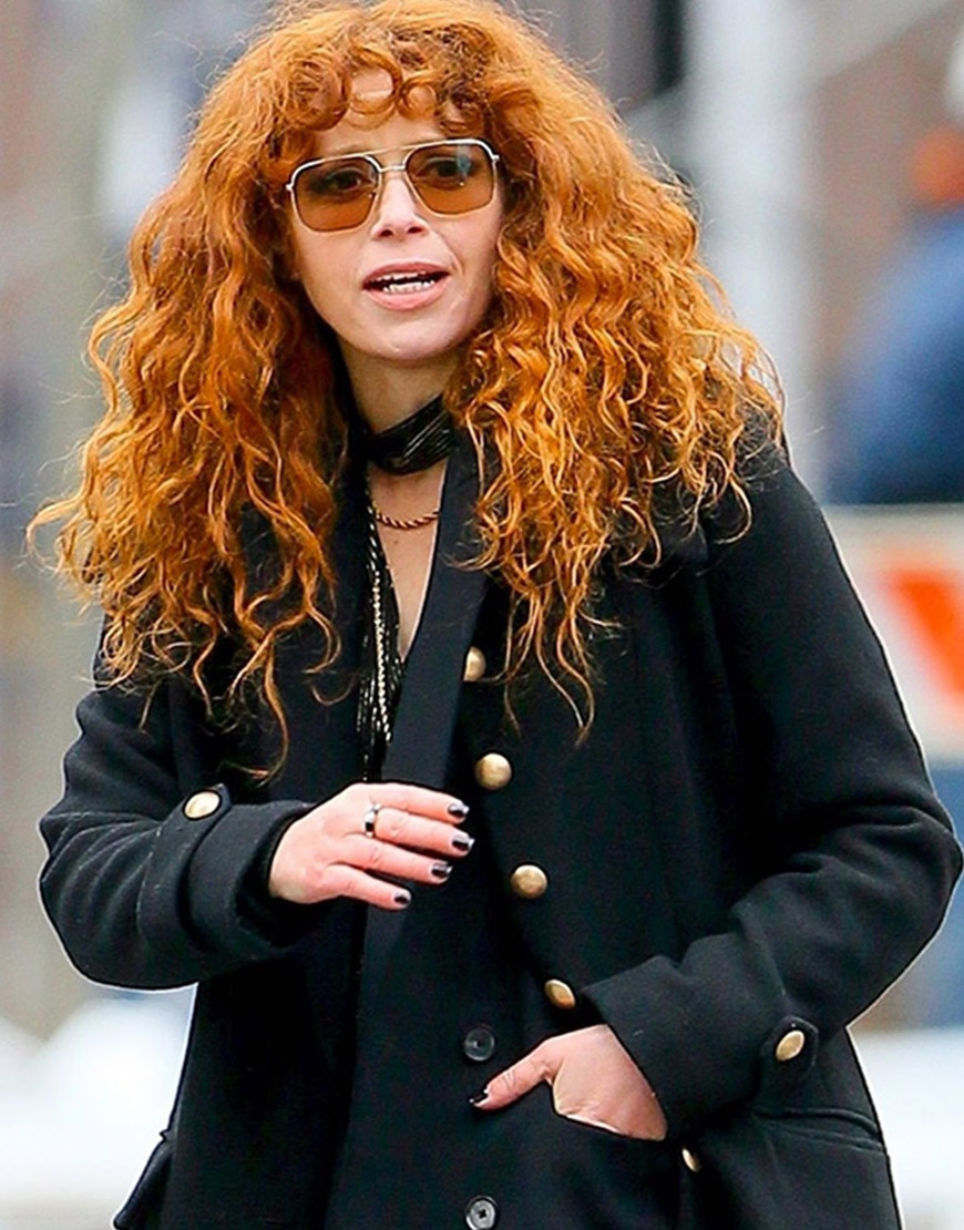 Russian Doll S2 Natasha Lyonne Black Wool Coat Russian Doll S2 Natasha Lyonne Black Wool Coat - Image 3