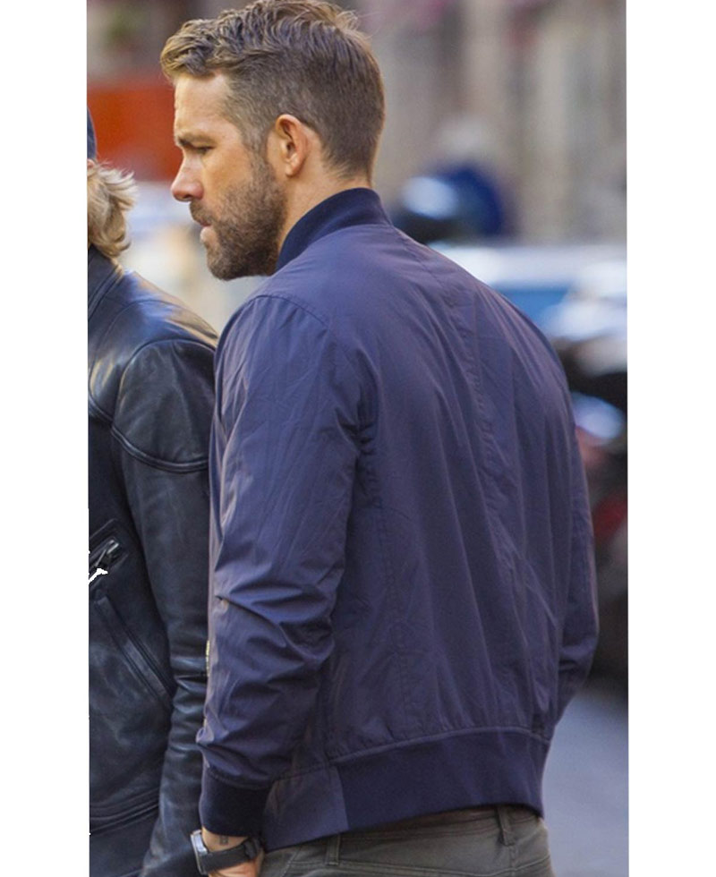 Ryan Reynolds 6 Underground Blue Jacket Ryan Reynolds 6 Underground Blue Jacket - Image 4