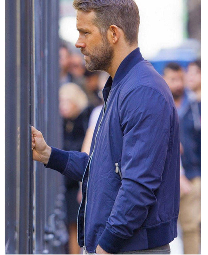 Ryan Reynolds 6 Underground Blue Jacket Ryan Reynolds 6 Underground Blue Jacket - Image 2