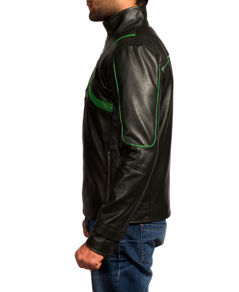 Ryan Reynolds Green Lantern Leather Jacket Ryan Reynolds Green Lantern Leather Jacket - Image 4