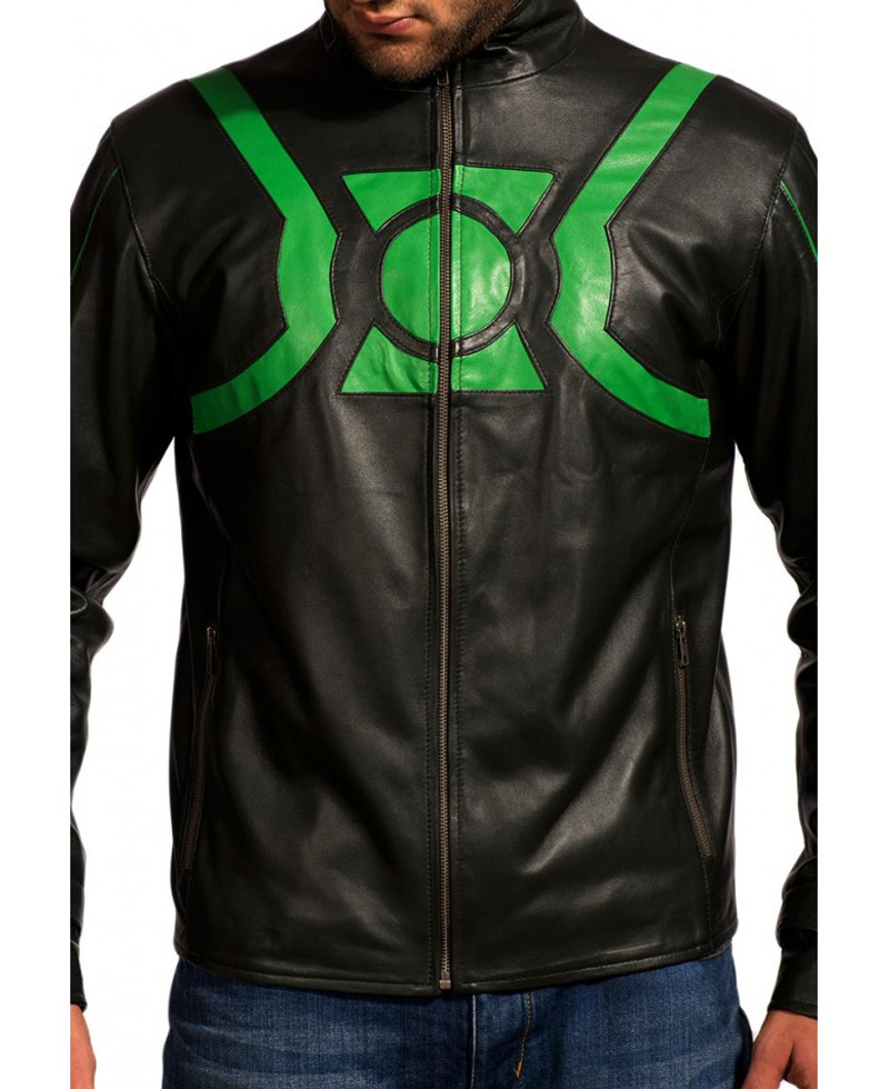 Ryan Reynolds Green Lantern Leather Jacket Ryan Reynolds Green Lantern Leather Jacket - Image 5