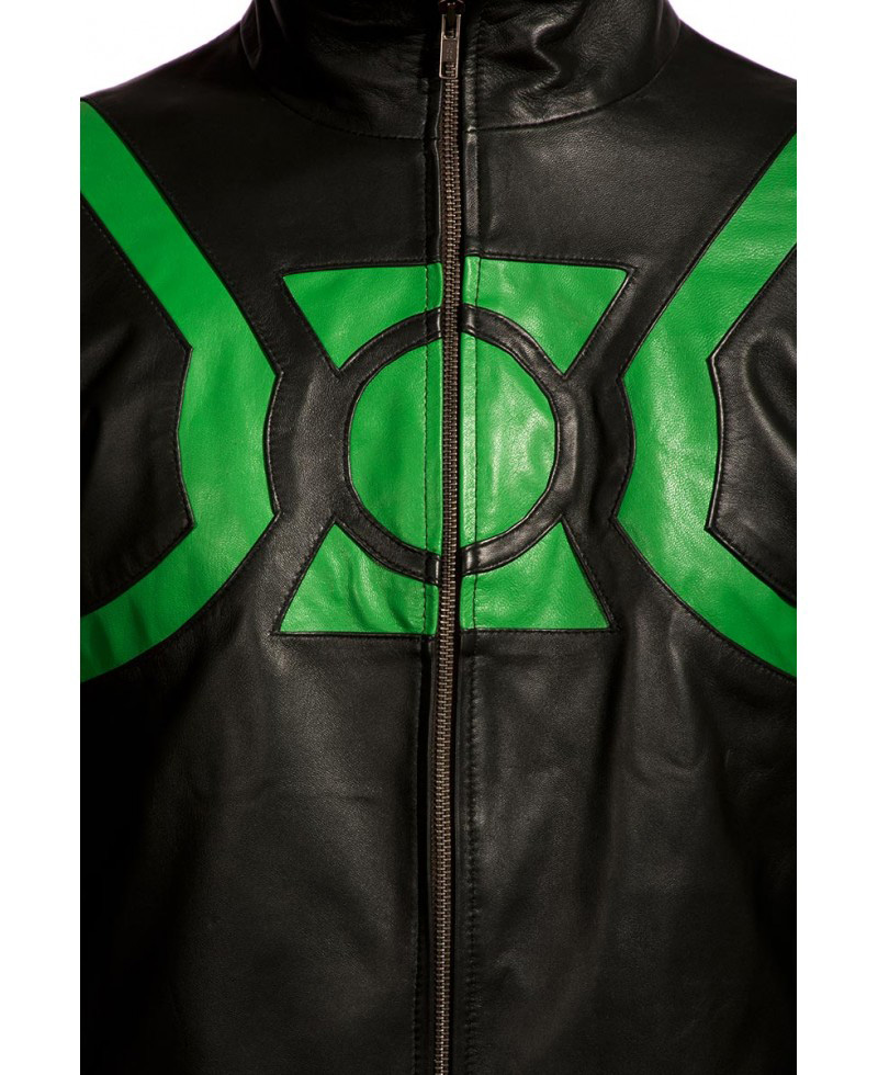 Ryan Reynolds Green Lantern Leather Jacket Ryan Reynolds Green Lantern Leather Jacket - Image 6