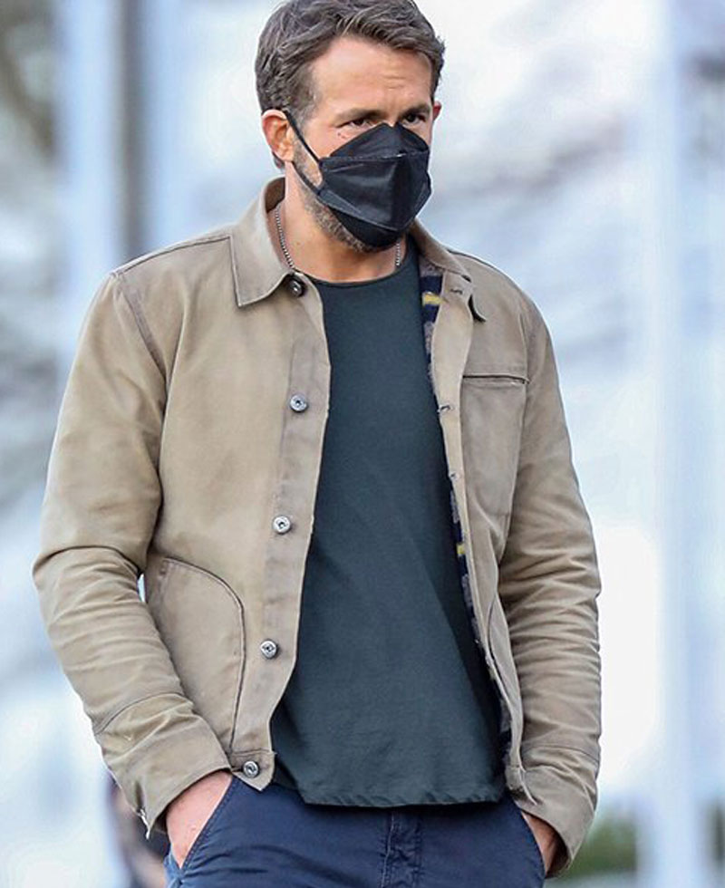 Ryan Reynolds The Adam Project Cotton Jacket Ryan Reynolds The Adam Project Cotton Jacket
