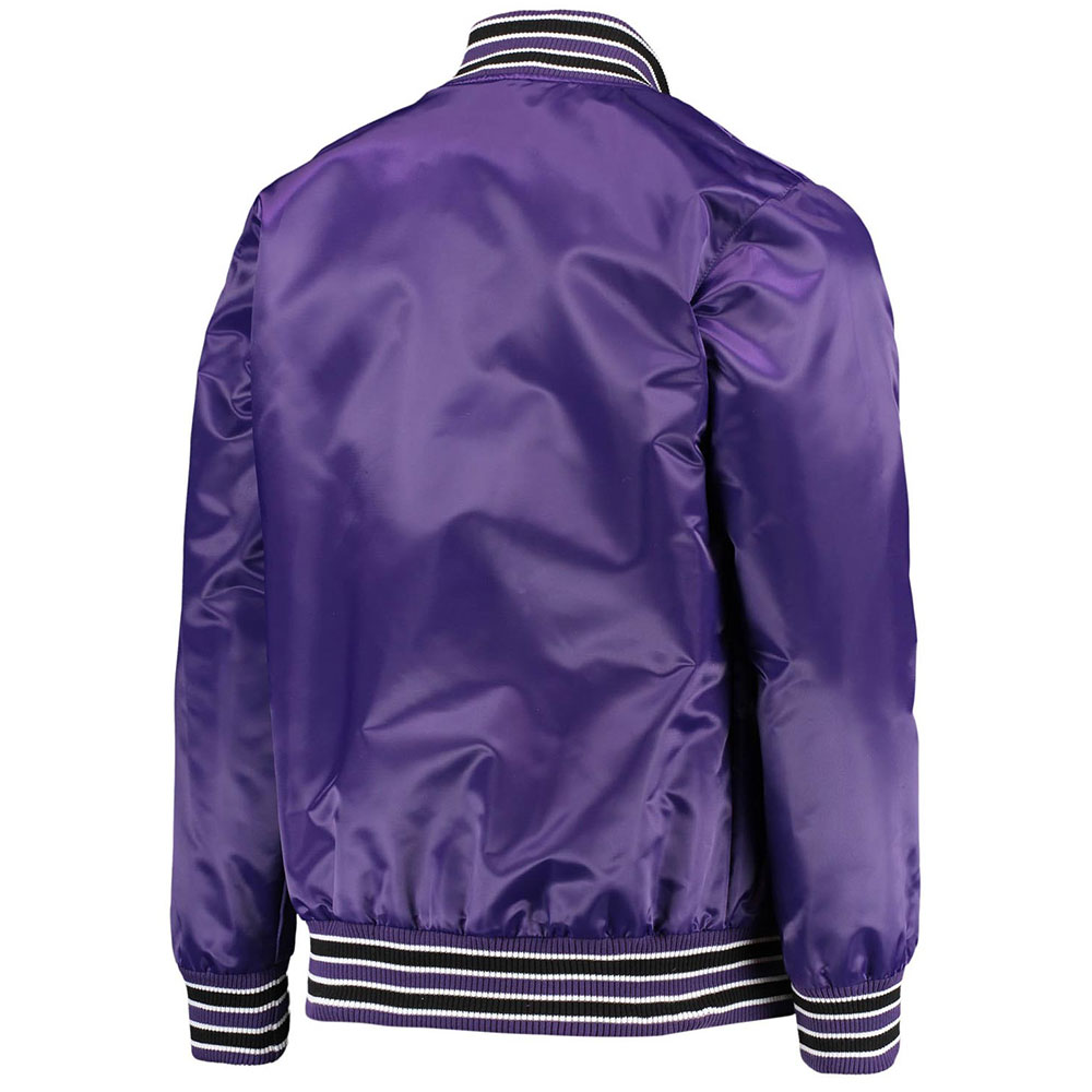 Sacramento Kings Classic Purple Jacket Sacramento Kings Classic Purple Jacket - Image 2