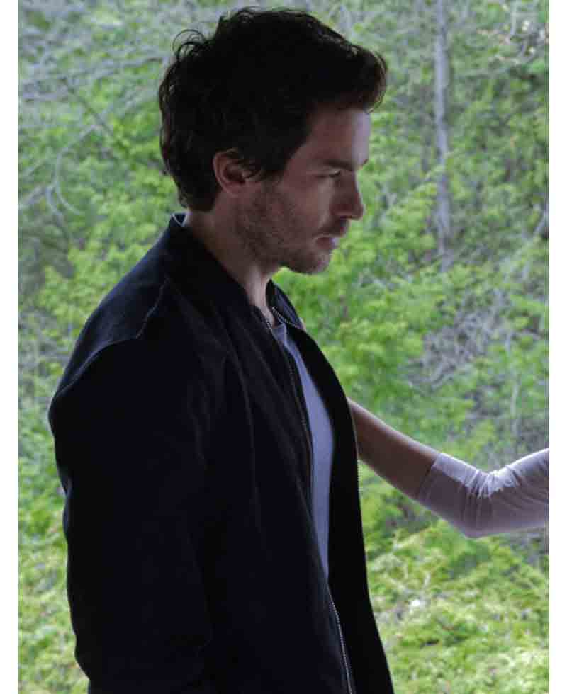 Salvation Santiago Cabrera Black Jacket Salvation Santiago Cabrera Black Jacket - Image 3