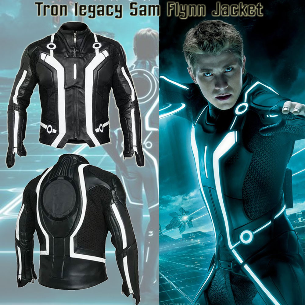 Garrett Hedlund Tron Leather Jacket Garrett Hedlund Tron Leather Jacket - Image 6