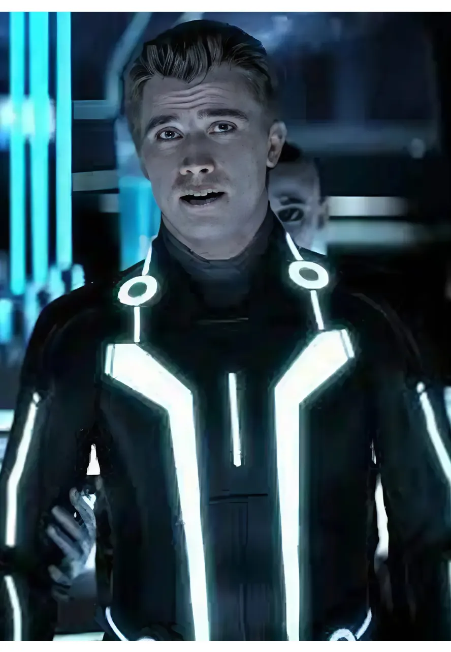 Garrett Hedlund Tron Leather Jacket Garrett Hedlund Tron Leather Jacket - Image 3