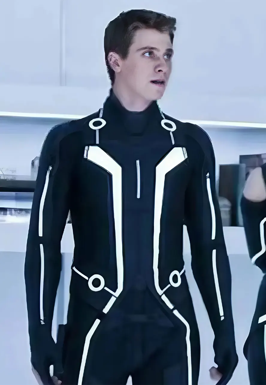 Garrett Hedlund Tron Leather Jacket Garrett Hedlund Tron Leather Jacket - Image 4